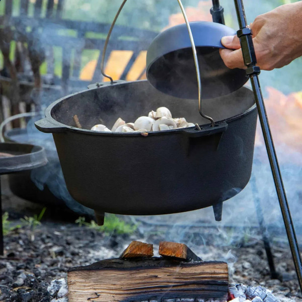 Фото - Котел Bo-camp Dutch Oven Cast Iron 31 см 7.1 л Black (2122415)