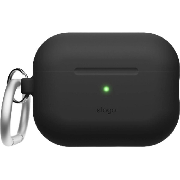 Фото - Чохол для навушників Elago Silicone Hang Case Black for Airpods Pro 2nd Gen (EAPP2SC-ORHA-BK) Фото - Чохол для навушників Elago Silicone Hang Case Black for Airpods Pro 2nd Gen (EAPP2SC-ORHA-BK)