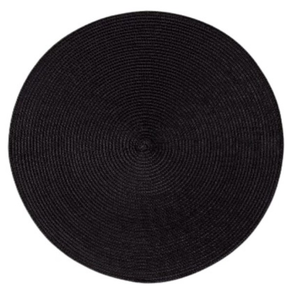 Фото - Серветка для сервірування Kela Kimya 38 см Black (12338)