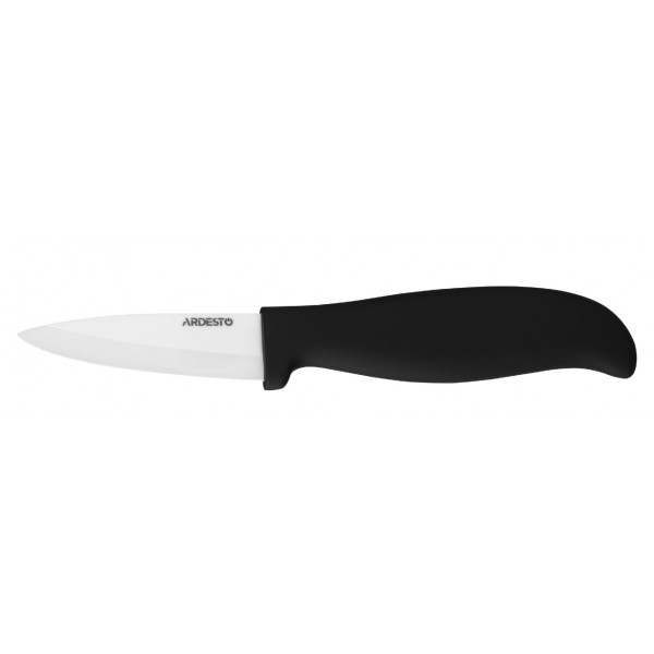 Фото - Ніж для овочів Ardesto Fresh 18.5 см Black (AR2118CB)