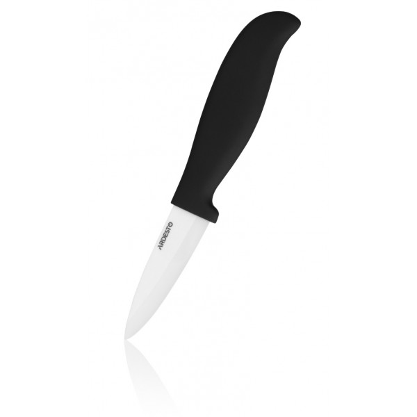 Фото - Ніж для овочів Ardesto Fresh 18.5 см Black (AR2118CB)