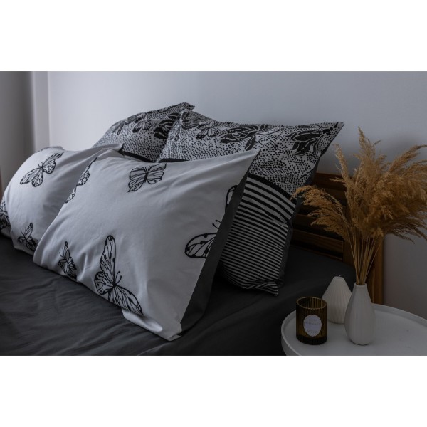 Фото - Комплект постільної білизни ТЕП Soft dreams Black Butterfly (2-03860_25997)
