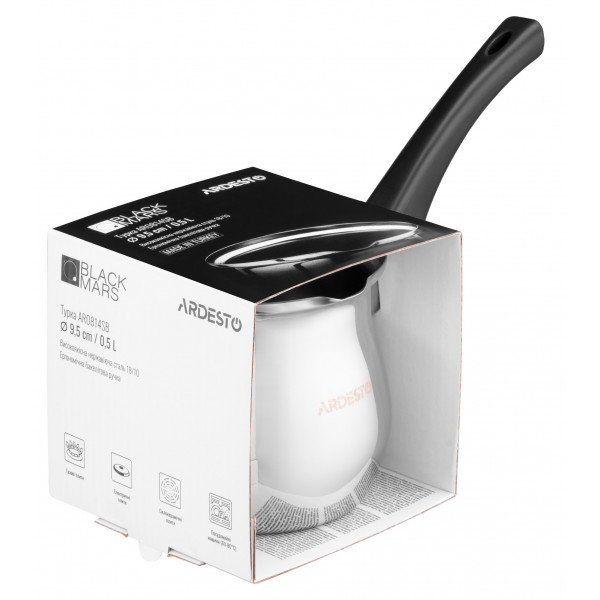 Фото - Турка Ardesto Black Mars 0.5 л (AR0814SB)