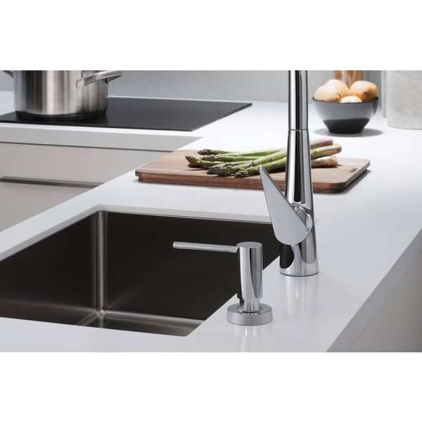 Фото - Дозатор для мила Hansgrohe A51 500 мл Black Matte (40448670)