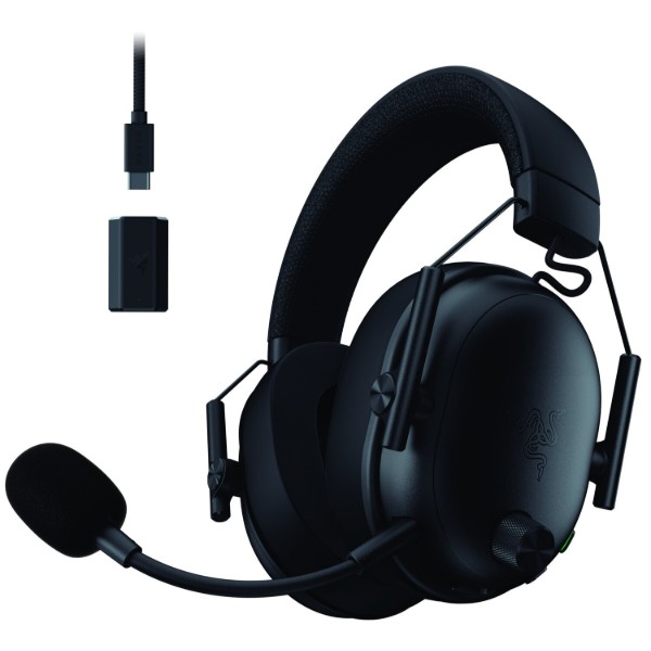 Фото - Гарнітура бездротова ігрова Razer Blackshark V3 Wireless, Black (RZ04-05410100-R3M1)