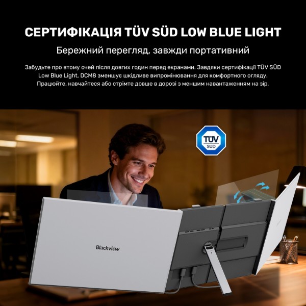 Фото - Монитор Blackview DCM8 Dual Screen (BVDCM8)