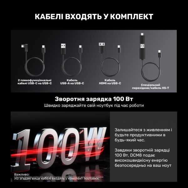 Фото - Монитор Blackview DCM8 Dual Screen (BVDCM8)