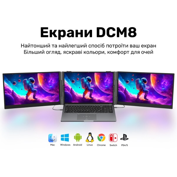 Фото - Монитор Blackview DCM8 Dual Screen (BVDCM8)