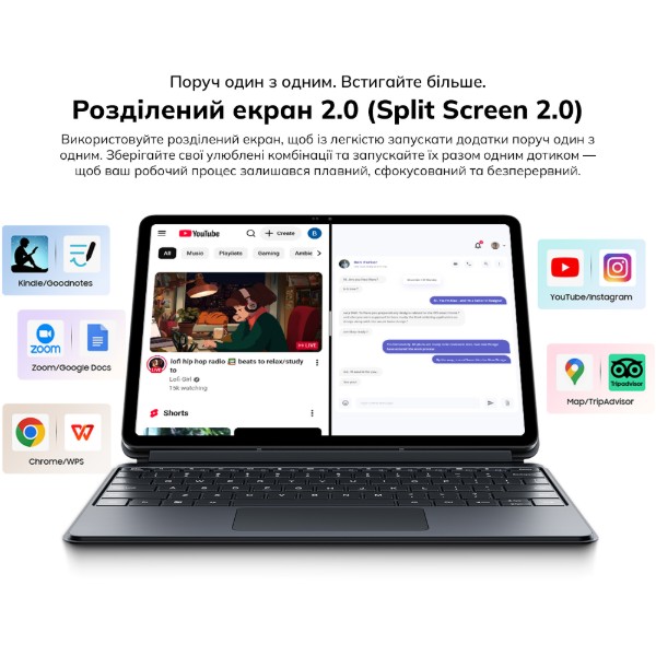 Фото - Планшет Blackview MEGA 5 SET 12.2" 8/256GB LTE Ice Blue
