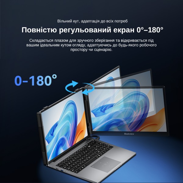 Фото - Монітор Blackview SCM5 Single Screen Grey Black (BVSCM5)