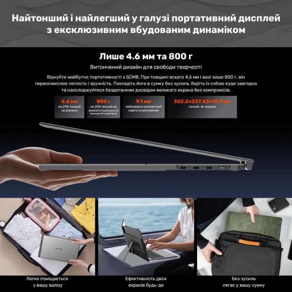 Фото - Монитор Blackview SCM8 Single Screen (BVSCM8)