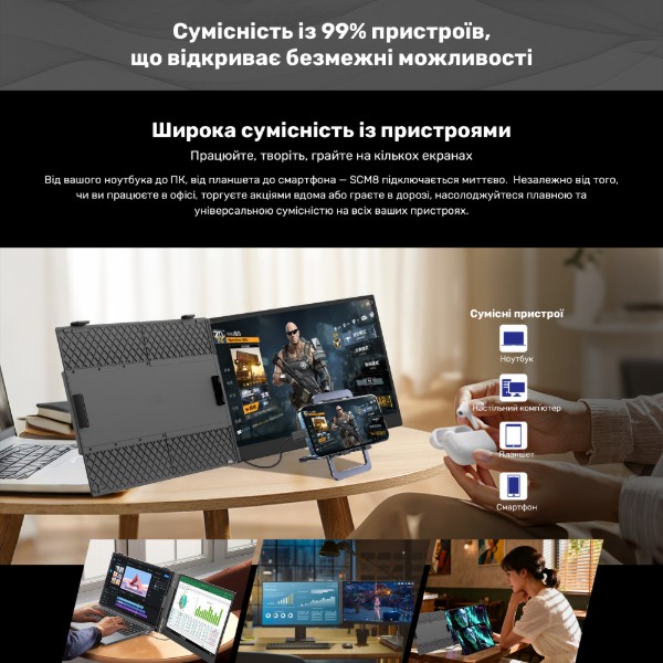 Фото - Монитор Blackview SCM8 Single Screen (BVSCM8)
