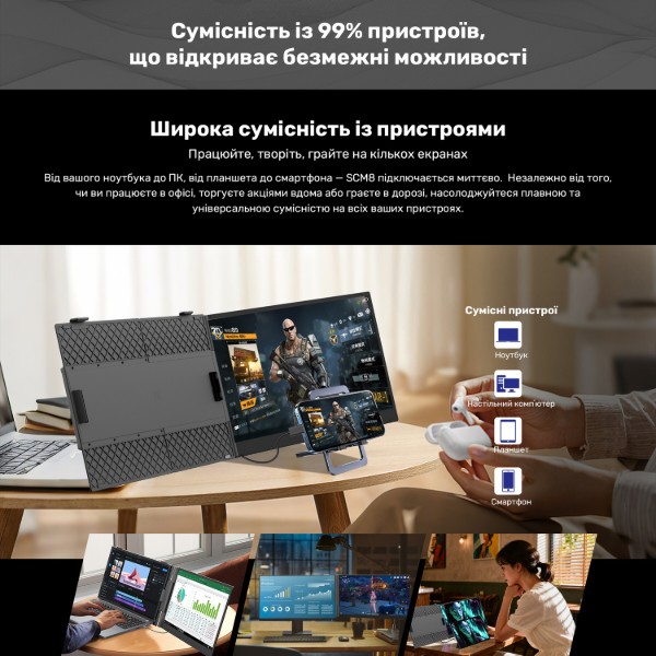 Фото - Монитор Blackview SCM8 Single Screen (BVSCM8)