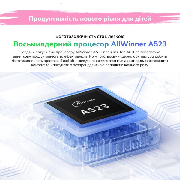 Фото - Планшет Blackview Tab A6 Kids WiFi 10.1" 4/128GB Pink