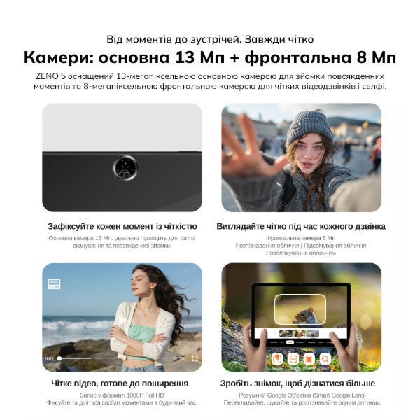 Фото - Планшет Blackview Zeno 5 SET 11'' 8/128GB LTE Ocean Blue