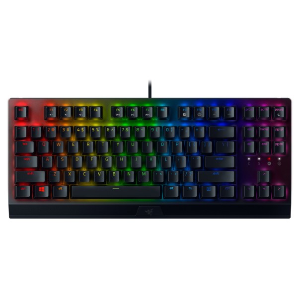 Фото - Клавіатура дротова ігрова Razer BlackWidow V3 TKL RU (RZ03-03490700-R3R1)
