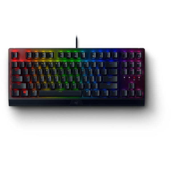 Фото - Клавіатура дротова ігрова Razer BlackWidow V3 TKL RU (RZ03-03490700-R3R1)