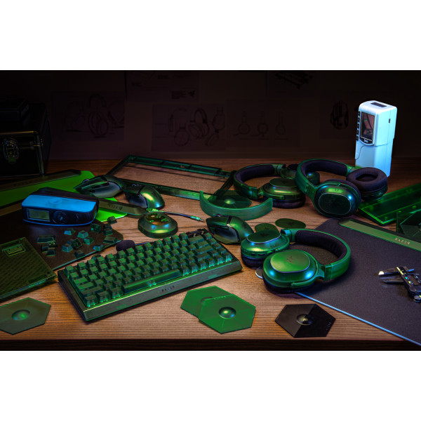 Фото - Клавіатура дротова ігрова Razer BlackWidow V4 75%, Phantom Green (RZ03-05003300-R3M1)