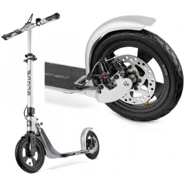 Фото - Двухколёсный самокат BLADE Sport Air Cross Disk 230/230 mm,silver matt black (231183)