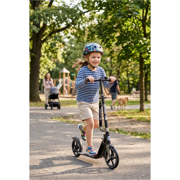 Фото - Двоколісний самокат BLADE Sport FunTom 230/200 Black/Grey (230189)