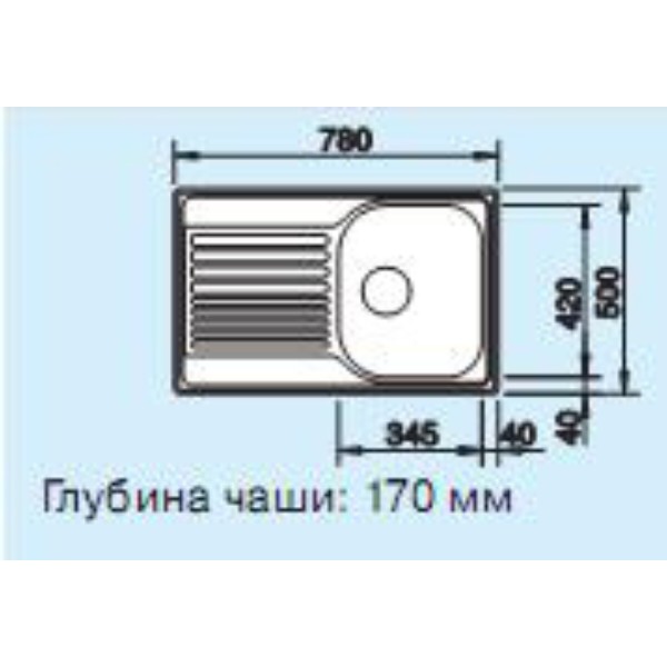 Фото - Мойка кухонная Blanco 513441 Tipo 45 S Compact