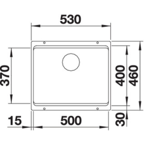 Фото - Мойка кухонная Blanco 522227 Etagon 500-U Антрацит