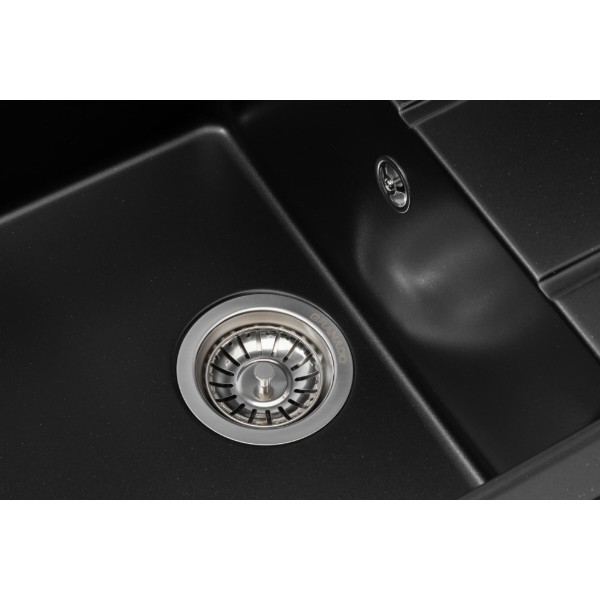 Фото - Мойка кухонная GRANADO Blanos Black Shine