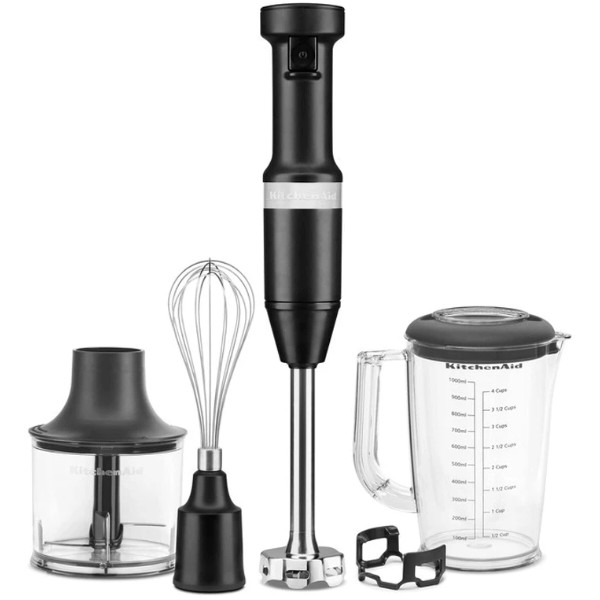 Фото - Блендер міні-комбайн KitchenAid 5KHBV83EBM