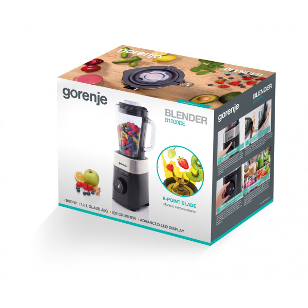 Фото - Уцінка - Блендер стаціонарний Gorenje B1000DE