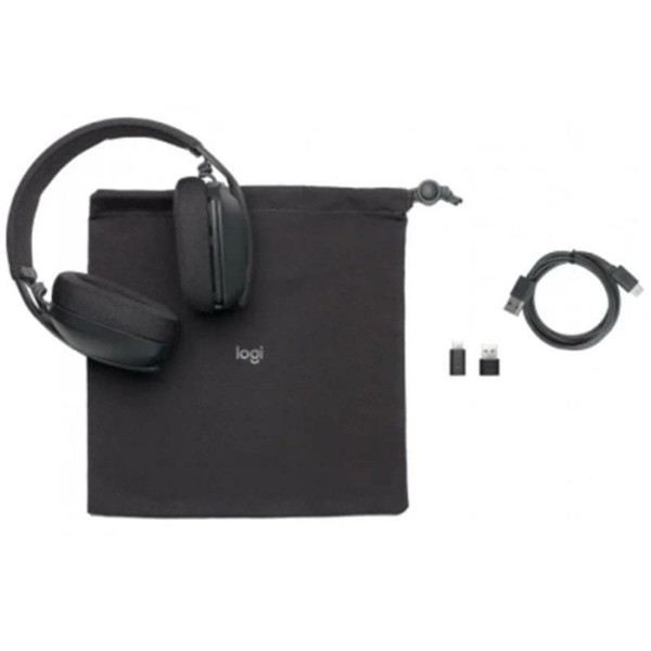 Фото - Гарнитура беспроводная Logitech Zone Vibe Wireless UC Graphite (981-001199)
