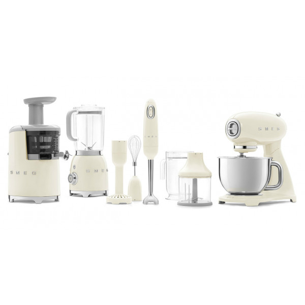 Фото - Блендер стационарный Smeg BLF01CREU (кремовий)
