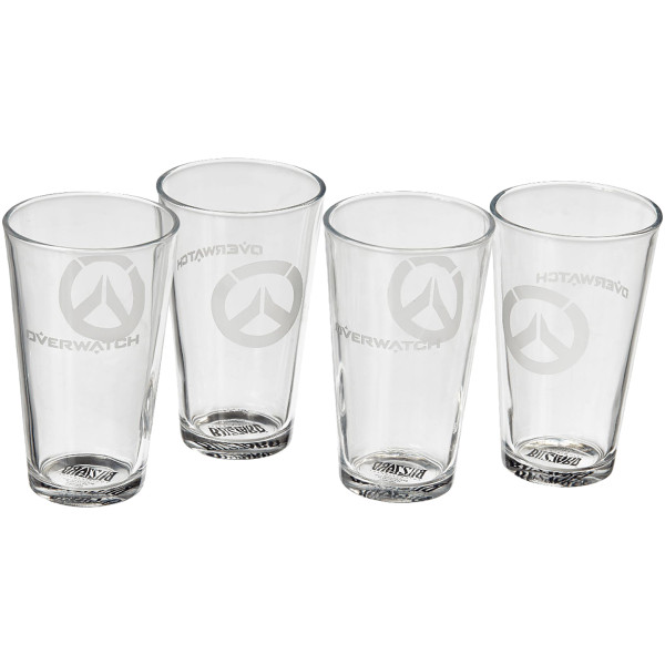 Фото - Набір склянок Blizzard OVERWATCH Pint Glasses 4шт. (B62425)