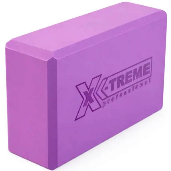 Фото - Блок для йоги X-Treme EVA 23х15.5х7.5 см фиолетовый (XTYBEVA-23PUR)
