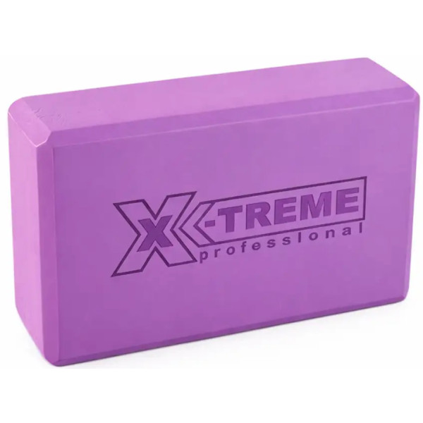 Фото - Блок для йоги X-Treme EVA 23х15.5х7.5 см фиолетовый (XTYBEVA-23PUR)