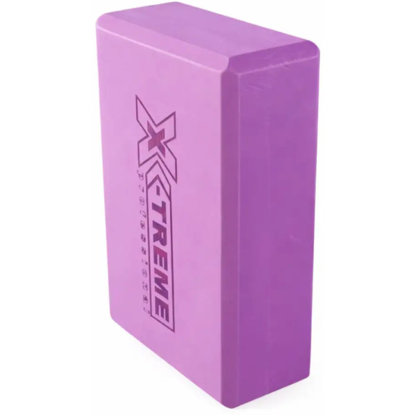 Фото - Блок для йоги X-Treme EVA 23х15.5х7.5 см фиолетовый (XTYBEVA-23PUR)