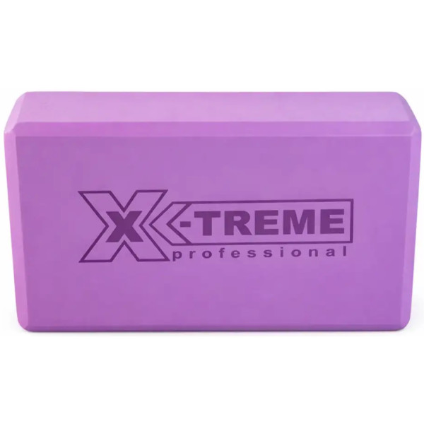 Фото - Блок для йоги X-Treme EVA 23х15.5х7.5 см фиолетовый (XTYBEVA-23PUR)