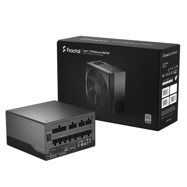 Фото - Блок питания для ПК Fractal design Ion +2 Platinum 860W (FD-P-IA2P-860-EU)