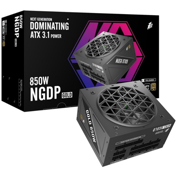 Фото - Блок питания для ПК 1stPlayer 850W HA-850BA4 (NGDP-GLD-850-BK-EU)