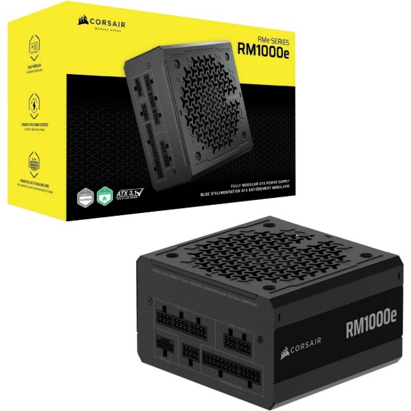 Фото - Блок живлення для ПК Corsair RM1000e ATX 3.1 (CP-9020297-EU) 1000W