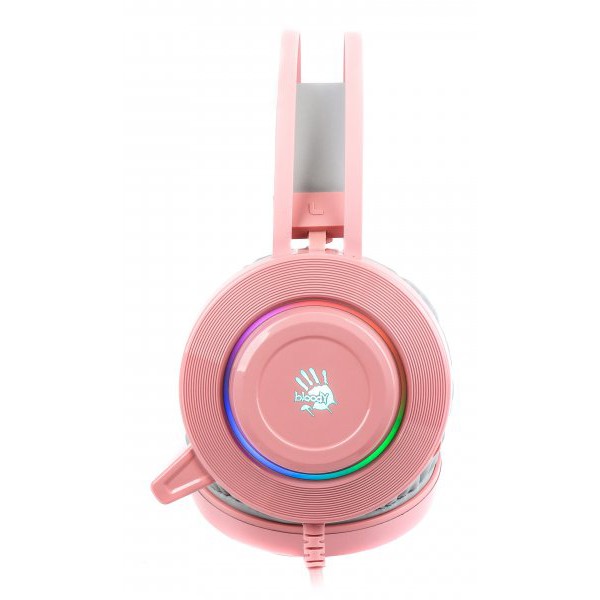 Фото - Гарнітура дротова ігрова Bloody G521 (Pink)
