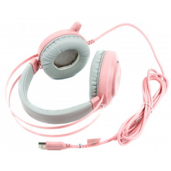 Фото - Гарнітура дротова ігрова Bloody G521 (Pink)