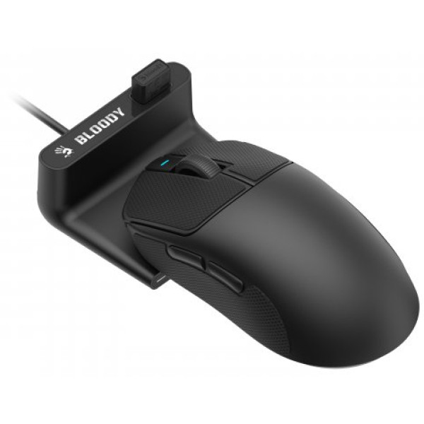 Фото - Мышь беспроводная игровая Bloody R77 Ultra Dock (Black)