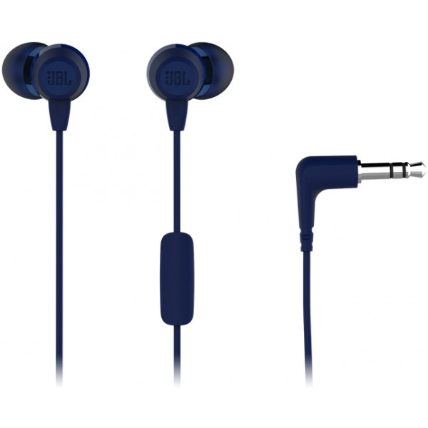 Фото - Наушники вкладыши проводные JBL JBLC50HIBLU