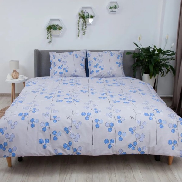 Фото - Комплект постельного белья ТЕП Soft dreams Blue Flowers (2-03858_29161)