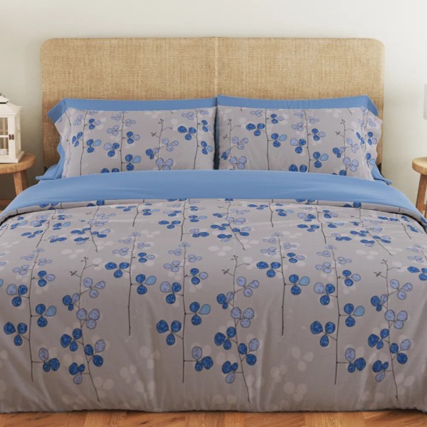 Фото - Комплект постельного белья ТЕП Soft dreams Blue Flowers (2-03858_29161)