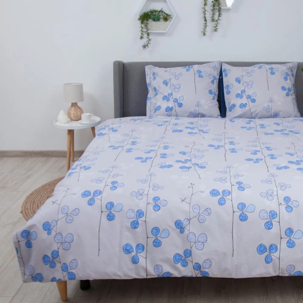 Фото - Комплект постельного белья ТЕП Soft dreams Blue Flowers (2-03858_29161)