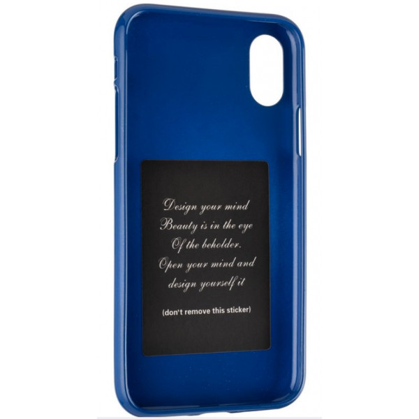 Фото - Чохол для смартфону Gelius Remax Glossy Shine Case for iPhone X/XS Blue (71823)
