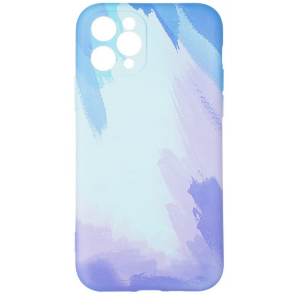 Фото - Чохол для смартфону Gelius Watercolor Case for iPhone 11 Pro Blue (88041)