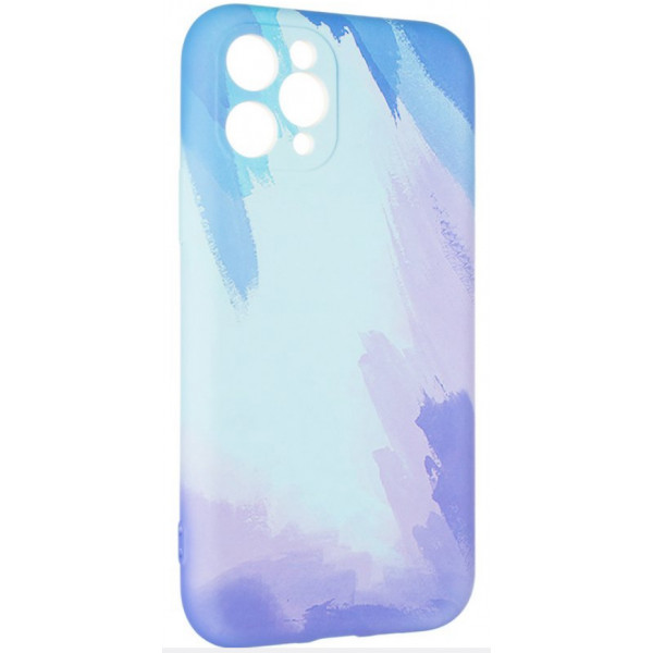 Фото - Чохол для смартфону Gelius Watercolor Case for iPhone 11 Pro Blue (88041)
