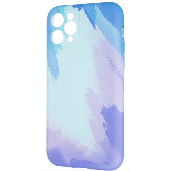 Фото - Чохол для смартфону Gelius Watercolor Case for iPhone 11 Pro Blue (88041)